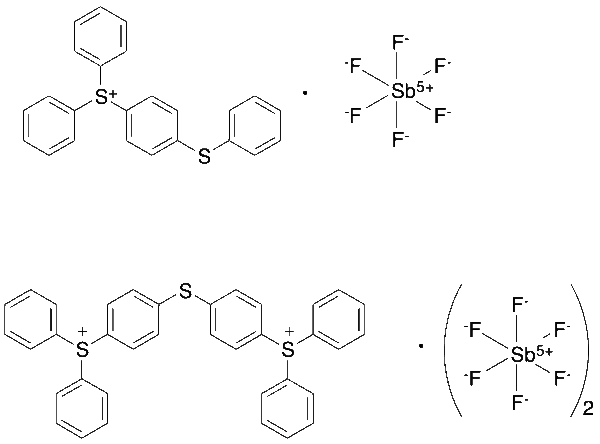 4-Thiophenyl Phenyl Diphenyl Sulfonium Hexafluoroantimonate
