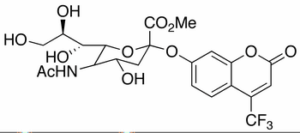 4-Trifluoromethylumbelliferyl Alpha-D-N-Acetylneuraminate Methyl Ester