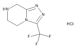 3-(Trifluoromethyl)-5,6,7,8-tetrahydro-[1,2,4]triazolo[4,3-a]pyrazine Hydrochloride
