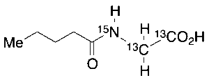 N-Valerylglycine-13C2,15N