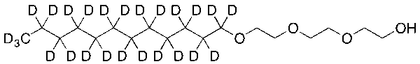 Triethyleneglycol Monolauryl Ether-d25