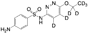 Sulfaethoxypyridazine-d7 (major)