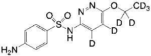 Sulfaethoxypyridazine-d7 (major)