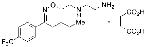 4’-(Trifluoromethyl)valerophenone-(E)-O-2-(2-aminoethyl) Oxime Maleate
