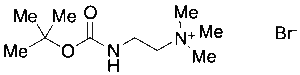 Trimethyl (2-N-t-Butoxycarbonylamino)ethylammonium Bromide