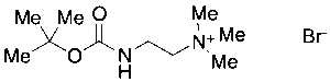 Trimethyl (2-N-t-Butoxycarbonylamino)ethylammonium Bromide