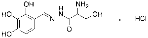 [(2,3,4-Trihydroxyphenyl)methylene]hydrazide-serine Hydrochloride