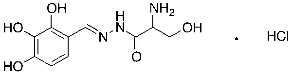 [(2,3,4-Trihydroxyphenyl)methylene]hydrazide-serine Hydrochloride