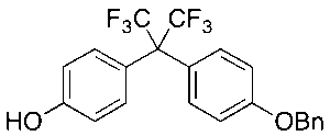 4-[2,2,2-Trifluoro-1-[4-(phenylmethoxy)phenyl]-1-(trifluoromethyl)ethyl]-phenol