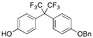 4-[2,2,2-Trifluoro-1-[4-(phenylmethoxy)phenyl]-1-(trifluoromethyl)ethyl]-phenol
