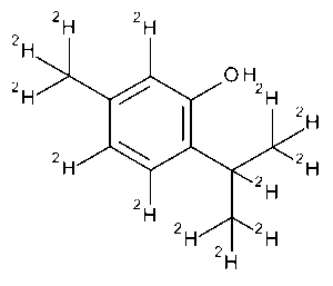 2-iso-Propyl-d7-5-methyl-d3-phenol-3,4,6-d3