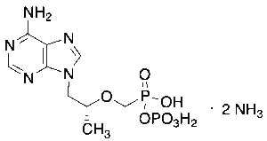 Tenofovir Phosphate Diammonia Salt, >90%