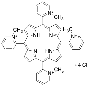 meso-Tetra (N-Methyl-2-pyridyl) Porphine Tetrachloride