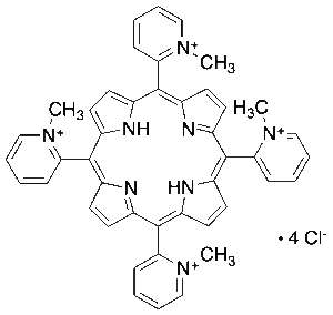 meso-Tetra (N-Methyl-2-pyridyl) Porphine Tetrachloride