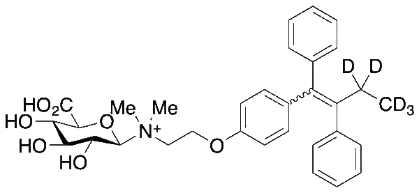(E,Z)-Tamoxifen-d5 N-Beta-D-Glucuronide (~90%)