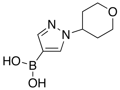 B-[1-(Tetrahydro-2H-pyran-4-yl)-1H-pyrazol-4-yl]boronic Acid