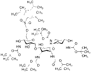 O-2,4,6-Triisopropylbenzenesulfonyl Penta-N-Boc Tobramycin