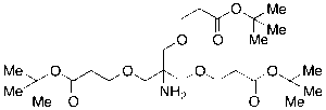 Tris[[2-(tert-butoxycarbonyl)ethoxy]methyl]methylamine