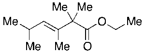 (E)-2,2,3,5-Tetramethylhex-3-enoic Acid Ethyl Ester
