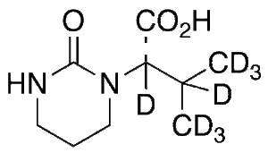 (S)-Tetrahydro-Alpha-(1-methylethyl)-2-oxo-1(2H)-pyrimidineacetic Acid-d8