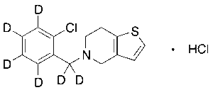 Ticlopidine-d6 Hydrochloride