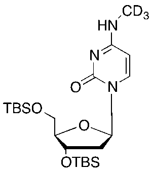 O-TBS 2'-Deoxy-N-methyl-cytidine-d3