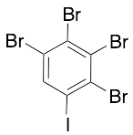 1,2,3,4-Tetrabromo-5-iodobenzene