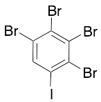 1,2,3,4-Tetrabromo-5-iodobenzene