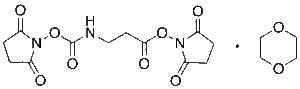 N-Succinimidoxycarbonyl-Beta-alanine N-Succinimidyl Ester 1,4- Dioxane complex