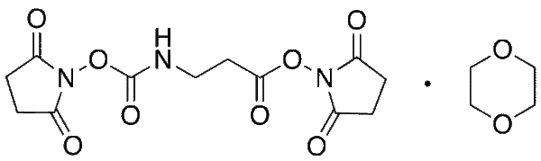 N-Succinimidoxycarbonyl-Beta-alanine N-Succinimidyl Ester 1,4- Dioxane complex