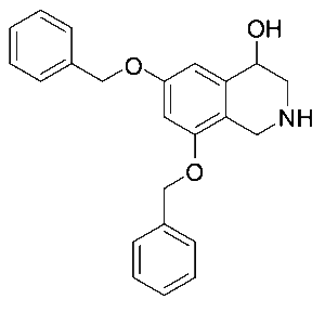 1,2,3,4-Tetrahydro-6,8-bis(phenylmethoxy)-4-isoquinolinol