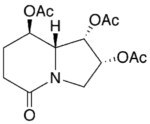(1S,2R,8R,8aR)-1,2,8-Triacetoxy-octahydro-5-oxyindolizine