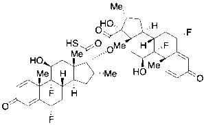 21-Thiocarboxylic Acid Fluticasone Dimer Impurity