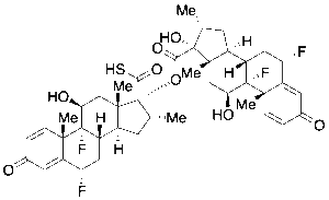 21-Thiocarboxylic Acid Fluticasone Dimer Impurity