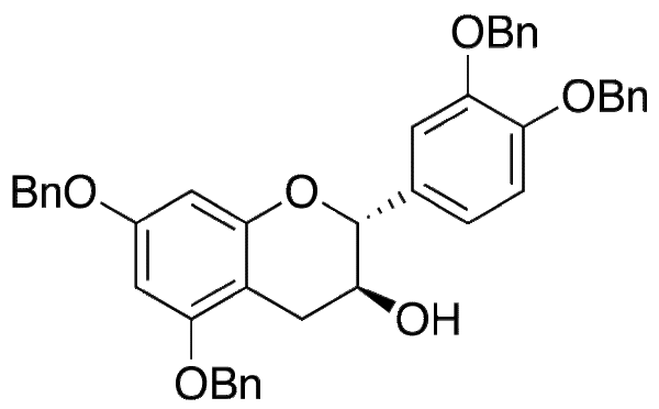 5,7,3',4'-Tetra-O-benzylcatechin