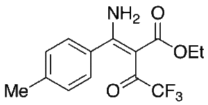 4,4,4-Trifluoro-2-(aminomethylphenyl)methylene-3-oxo-butanoic Acid Ethyl Ester