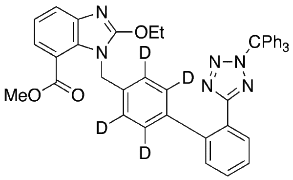 N-Trityl Candesartan Methyl Ester-d4