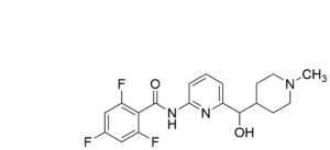 2,4,6-Trifluoro-N-(6-(hydroxy(1-methylpiperidin-4-yl)methyl)pyridin-2-yl)benzamide