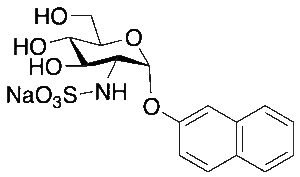 2-Sulfamate-2-deoxy-1-Alpha-(2-naphthyl)-glucopyranoside Sodium Salt