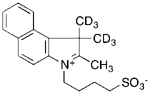 1,1,2-Trimethyl-3-(4-sulfobutyl)benz[e]indolium-d6 Inner Salt