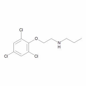 N-(2-(2,4,6-Trichlorophenoxy)ethyl)propan-1-amine