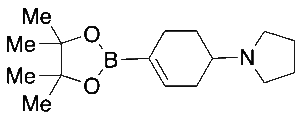 1-(4-(4,4,5,5-Tetramethyl-1,3,2-dioxaborolan-2-yl)cyclohex-3-en-1-yl)pyrrolidine