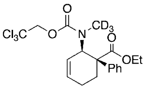 N-(2,2,2-Trichloroethoxy)carbonyl] Nortilidine-d3