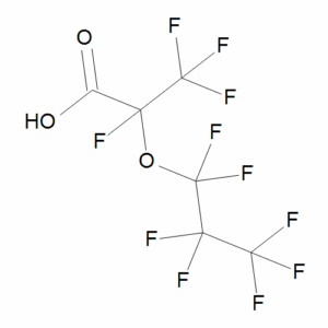 2,3,3,3-Tetrafluoro-2-(1,1,2,2,3,3,3,heptafluoropropoxy)propanoic Acid (~90%)