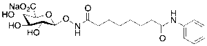 Suberoylanilide Hydroxamic Acid Beta-D-Glucuronide Sodium Salt