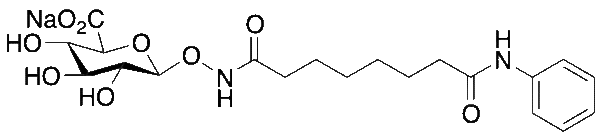 Suberoylanilide Hydroxamic Acid Beta-D-Glucuronide Sodium Salt
