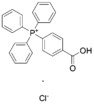 Triphenyl(p-carboxyphenyl)phosphonium Chloride