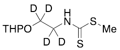[2-[(Tetrahydro-2H-pyran-2-yl)oxy]ethyl]carbamodithioic Acid Methyl Ester-d4