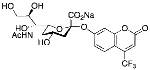 4-Trifluoromethylumbelliferyl-Alpha-D-N-acetylneuraminic Acid Sodium Salt
