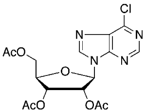 2,3,5-Tri-O-acetyl-6-chloropurine-9-b-D-ribofuranoside (>90%)